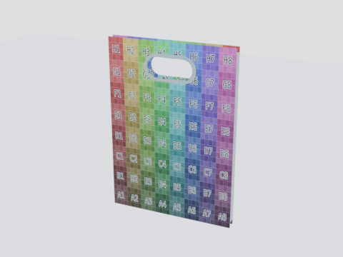 冲孔手提袋模型预览